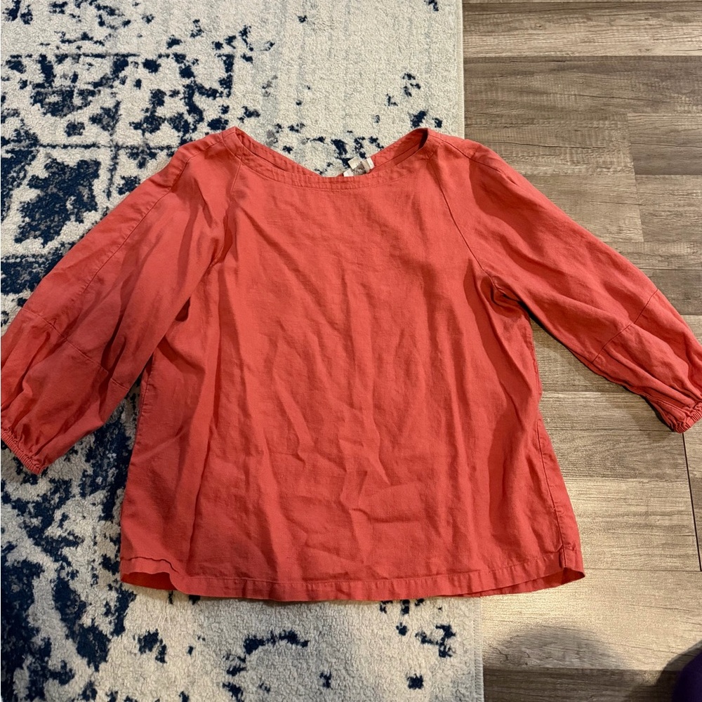 LOFT Coral Blouse